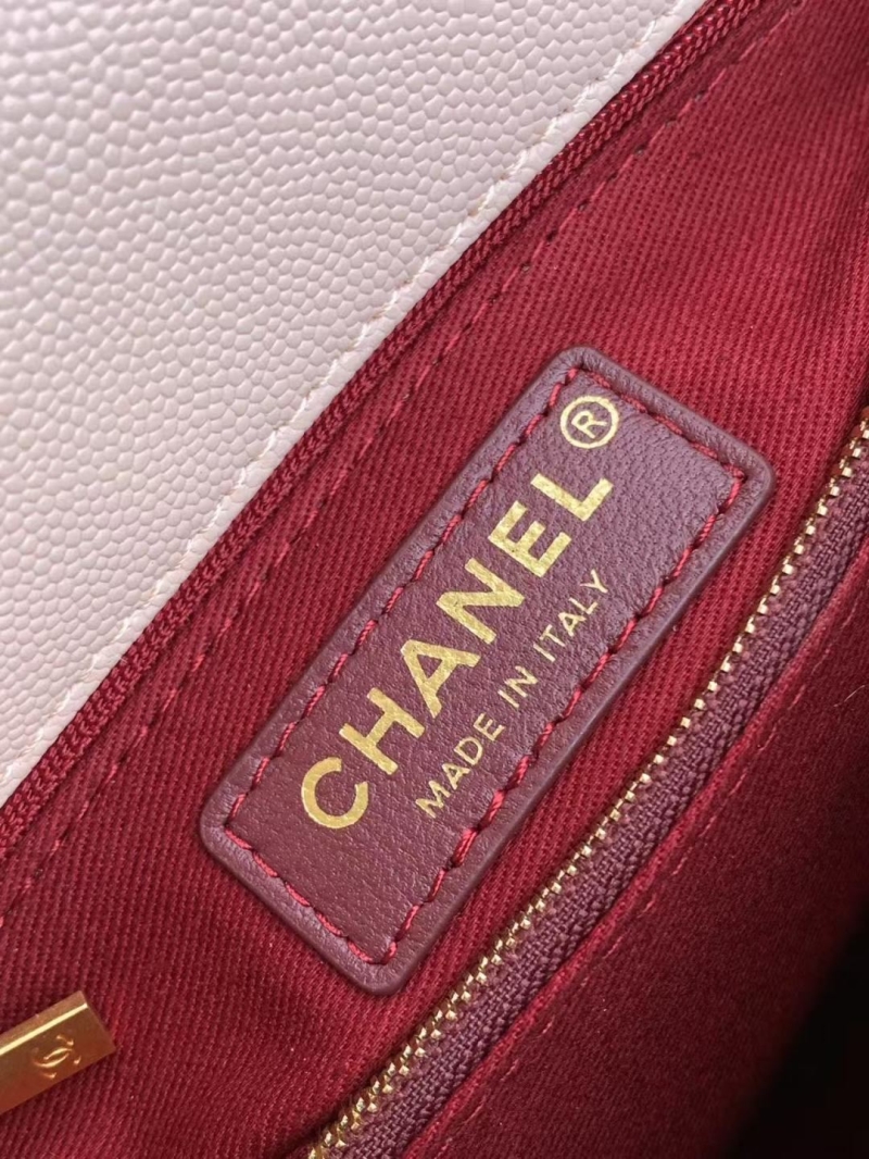 Ch**el top handle bags